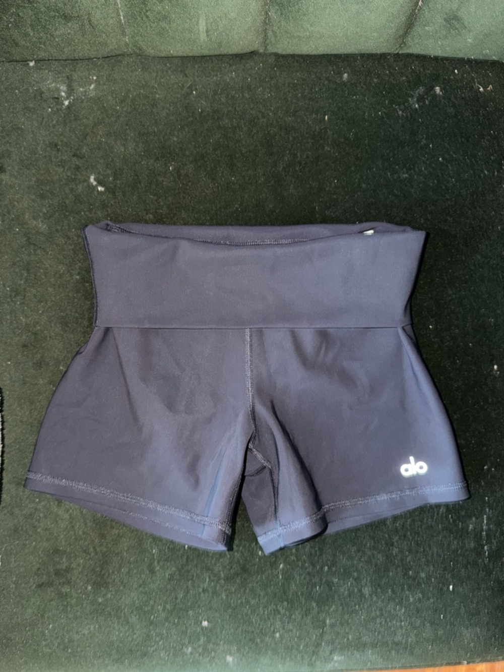 ALO Yoga High-Rise Black Shorts